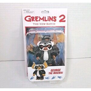 NECA Gremlins 2 George Mogwai Retro Style Action Figure NEW Sealed Gizmo Series